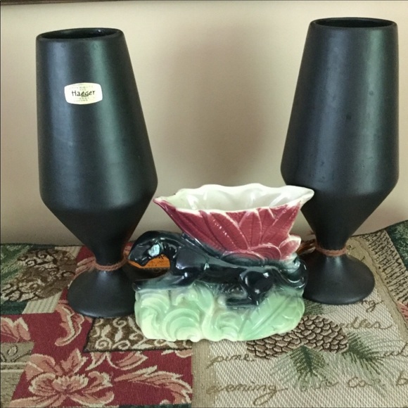 🦋  AMBER VINTAGE, Thumbprint GLASSES set of TWO - Picture 7 of 14